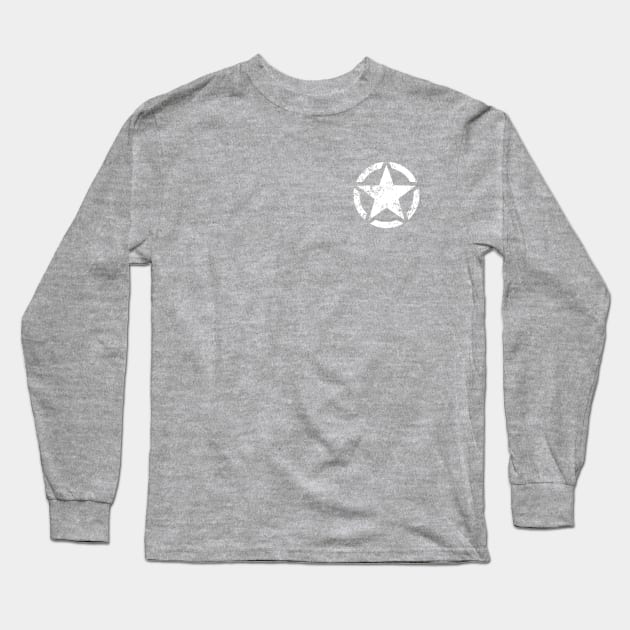 Invasion Star Badge Long Sleeve T-Shirt by OrangeCup